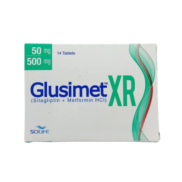 GLUSIMET XR 50/500MG TAB