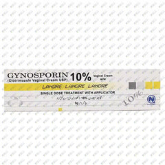 GYNOSPORIN CREAM 10% 5GM