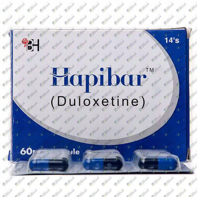HAPIBAR 60MG CAP