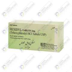 HEXIDYL 2MG TAB 100S