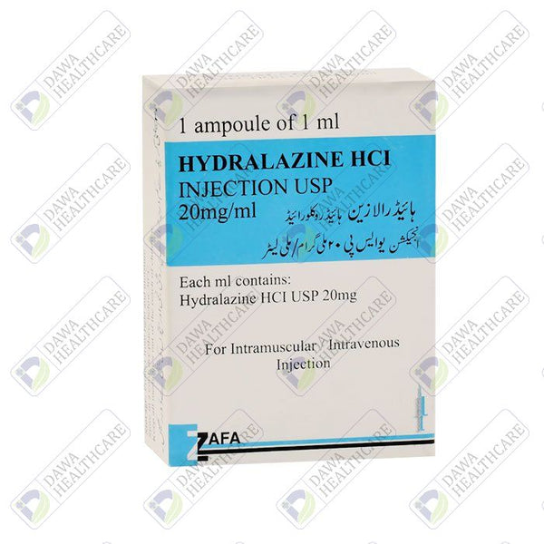 HYDRALAZINE HCL 20MG/ML (AMP)