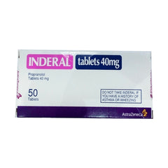 INDERAL 40MG TAB 50S