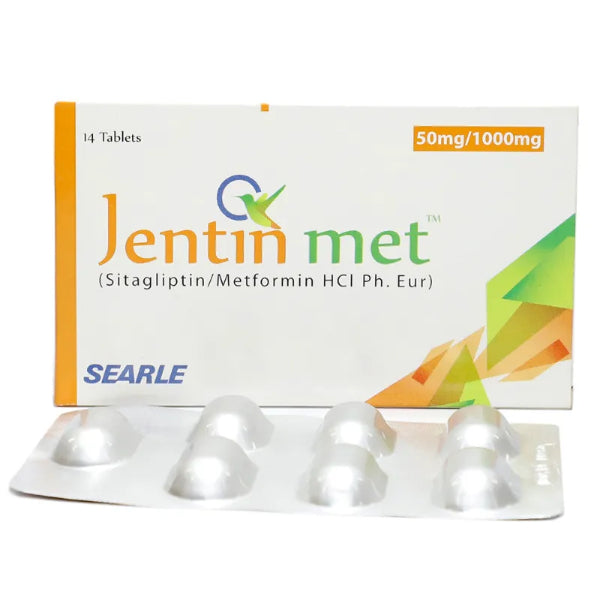 JENTIN MET 50MG+1000MG TAB