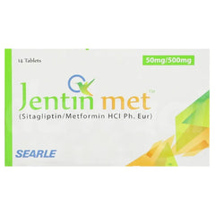 JENTIN MET 50MG+500MG TAB