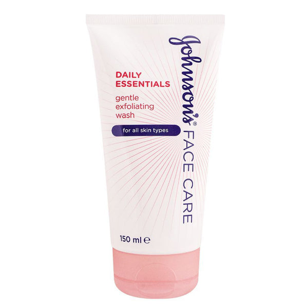 JOHNSONS EXFOLIATING DAILY WASH 150ML