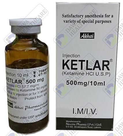KETLAR INJ 500MG INJ
