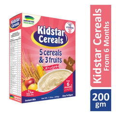 KIDSTAR 5 CEREALS+3 FRUITS 200GM