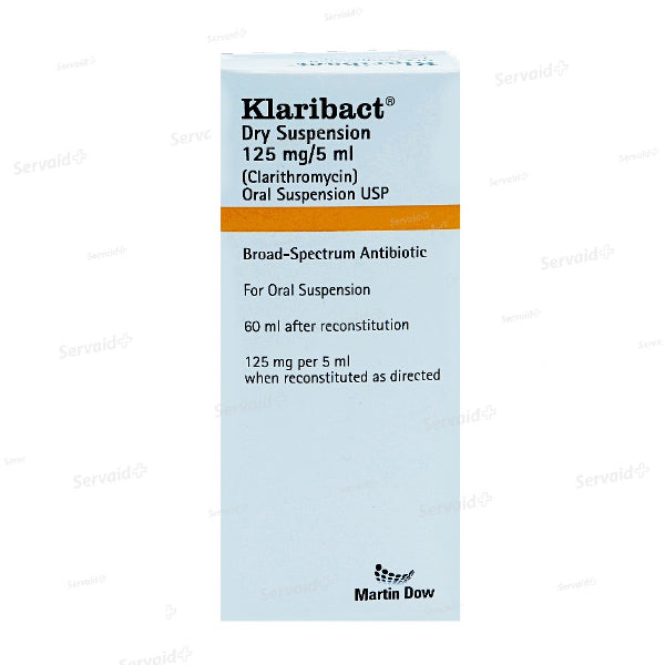 KLARIBACT 125MG/5ML SUSP