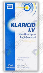 KLARICID IV INJ 500MG
