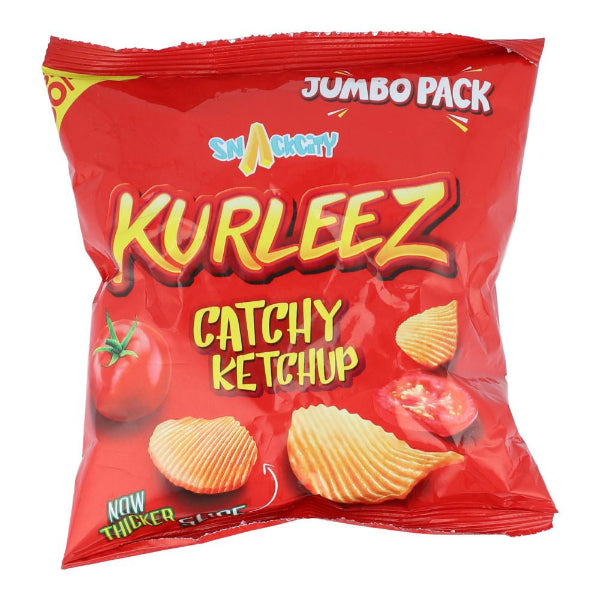 KURLEEZ CATCHY KETCHUP 50RS (RED)