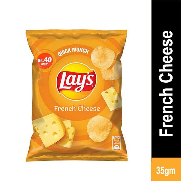 LAYS FRENCH CHEESE 40 RS ORANGE