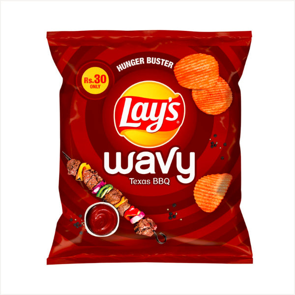 LAYS WAVY TEXAS BBQ 30 RS RED