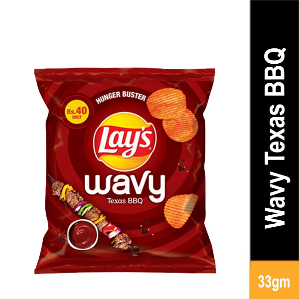 LAYS WAVY TEXAS BBQ 40 RS RED