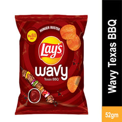 LAYS WAVY TEXAS BBQ 60RS RED