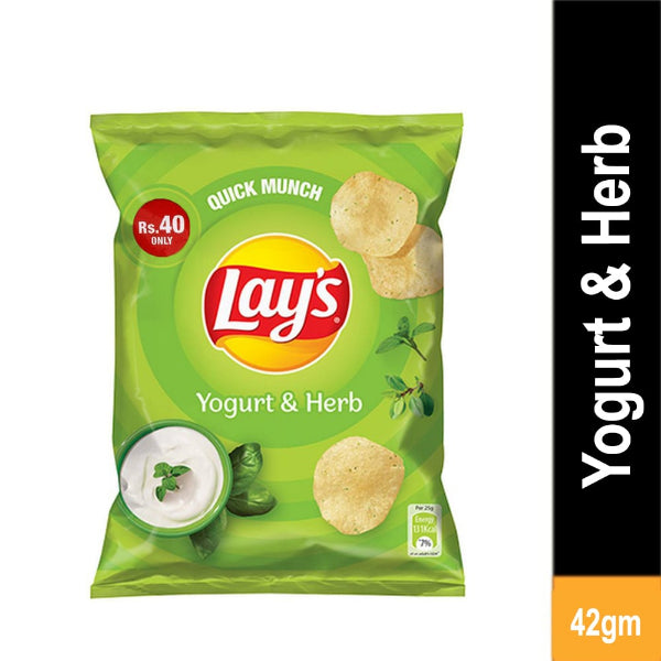 LAYS YOGURT & HERB 40 RS GREEN