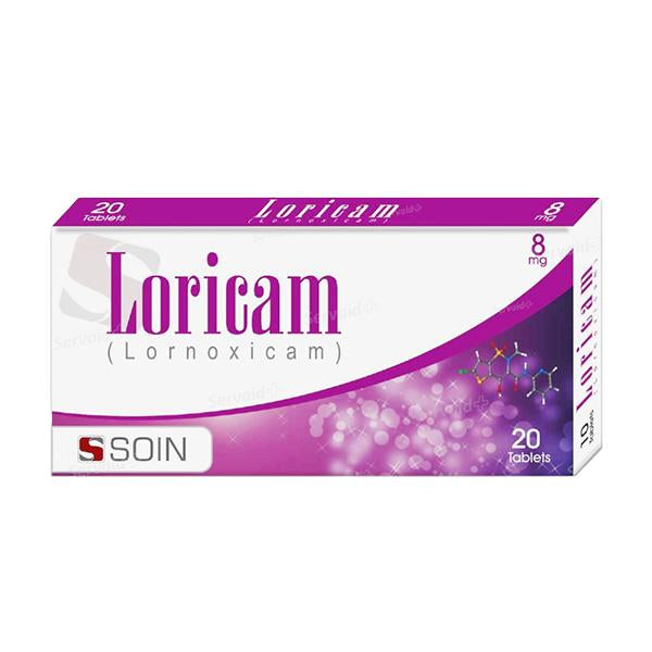 LORICAM 8MG 20S