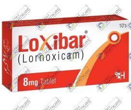 LOXIBAR 8MG TABLET