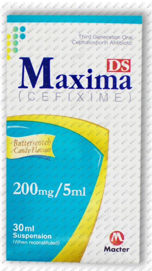 MAXIMA 200MG/5ML DRY SUSP