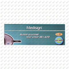 MEDISIGN SUGAR STRIPS 25