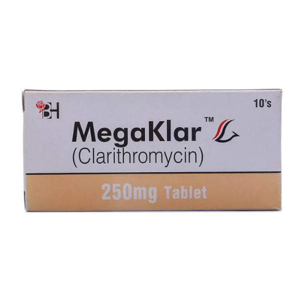 MEGAKLAR 250MG TAB
