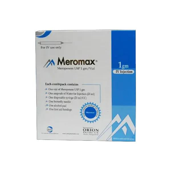 MEROMAX 1G INJ