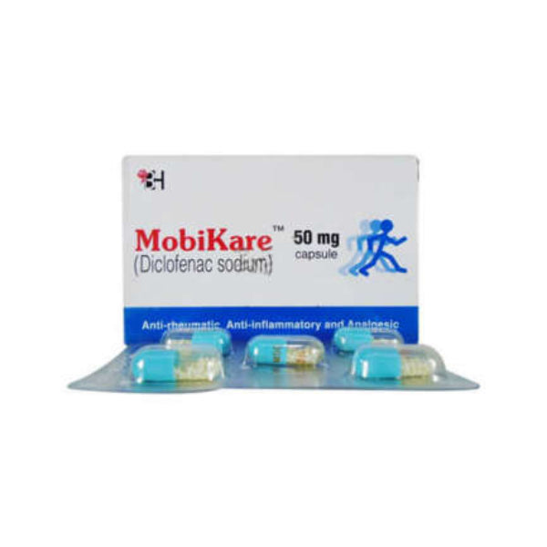 MOBIKARE 50MG EC CAP
