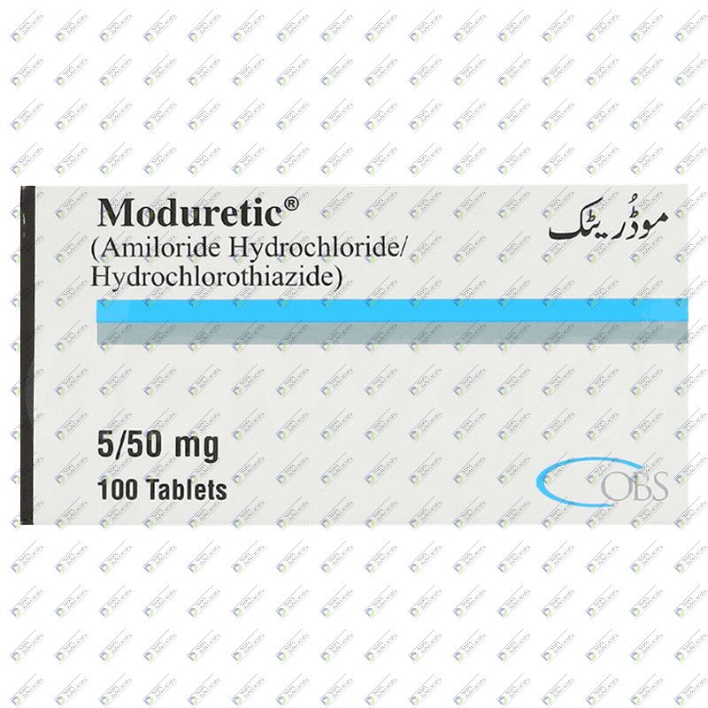 MODURETIC 5MG+50MG TAB