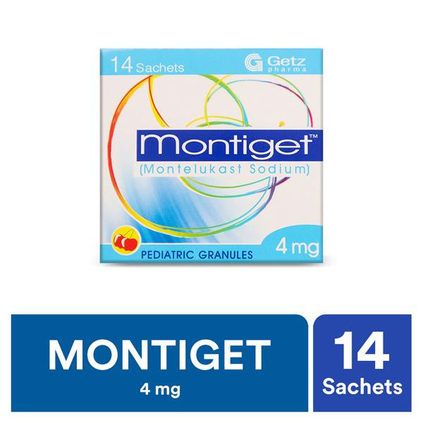 MONTIGET 4 MG SACHET