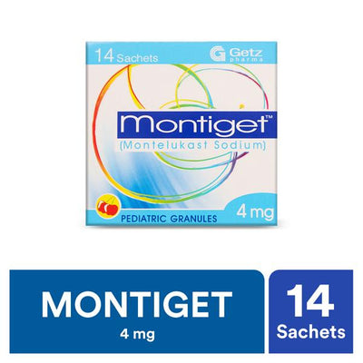 MONTIGET 4 MG SACHET