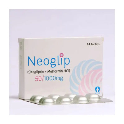NEOGLIP 50MG+1000MG TAB