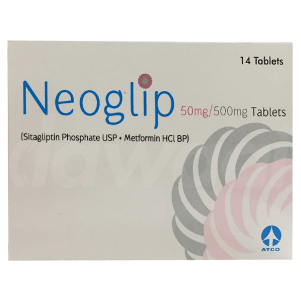 NEOGLIP 50MG+500MG TAB