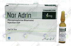 NOR-ADRIN 4MG INJ