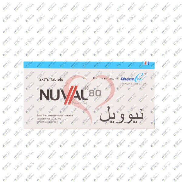 NUVAL 80MG TAB