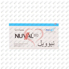 NUVAL 80MG TAB