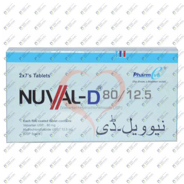 NUVAL-D 80MG+12.5MG TAB