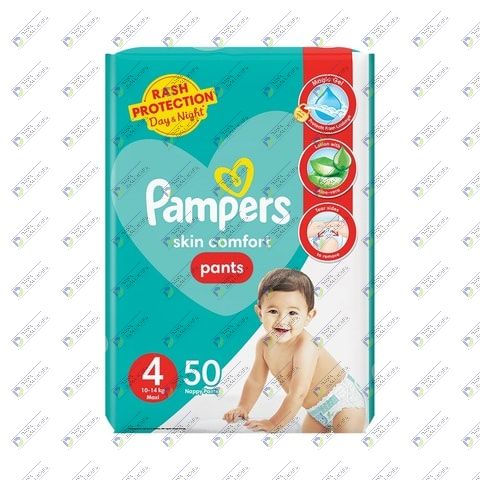 PAMPERS PANTS MP SIZE 4(50)S