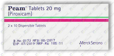 PCAM 20MG TAB