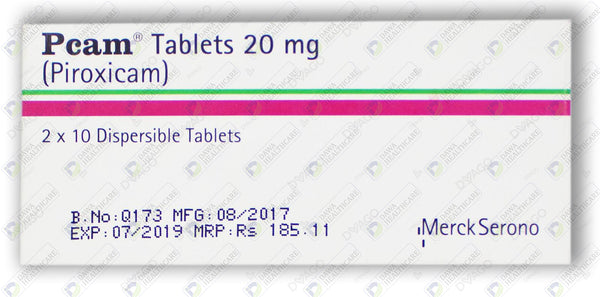 PCAM 20MG TAB