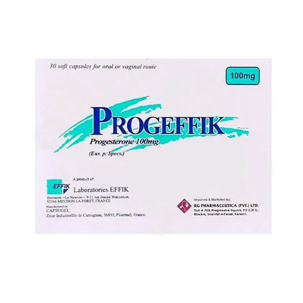 PROGEFFIK 100MG CAP 30S