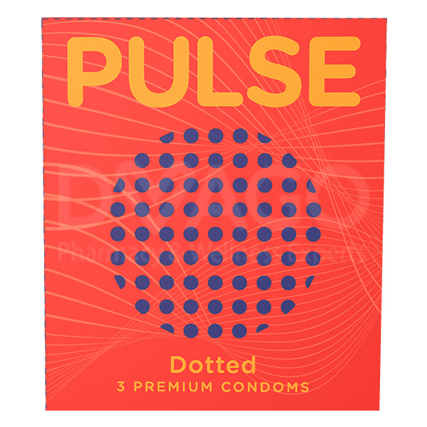 PULSE DOTTED CONDOMS 3S