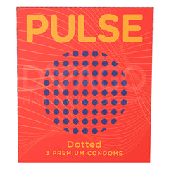 PULSE DOTTED CONDOMS 3S