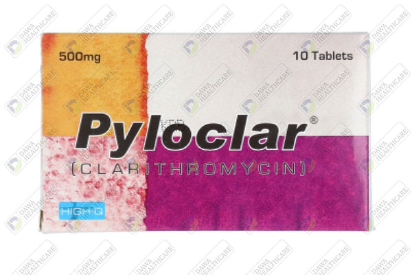 PYLOCLAR 500MG TAB