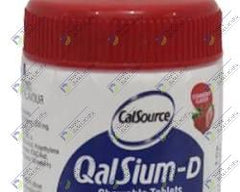QALSIUM-D STAWBERRY/MANGO TAB