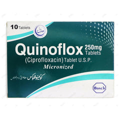 QUINOFLOX 250MG TAB