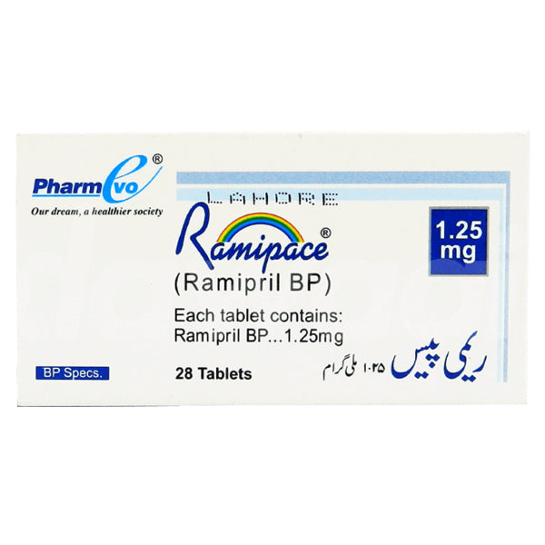 RAMIPACE 1.25MG TAB