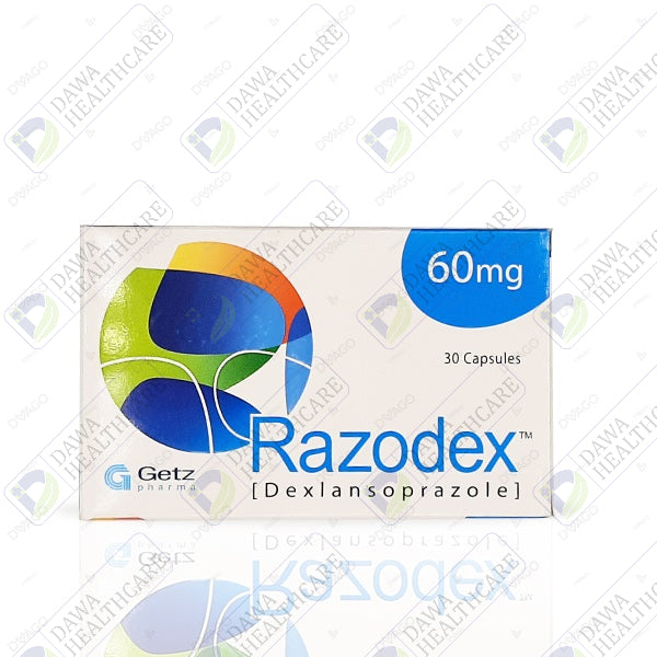 RAZODEX 60MG CAP