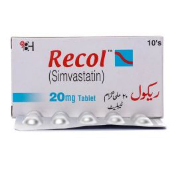 RECOL 20MG TAB – Dawa Healthcare