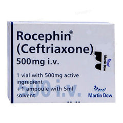 ROCEPHIN 500 MG INJ