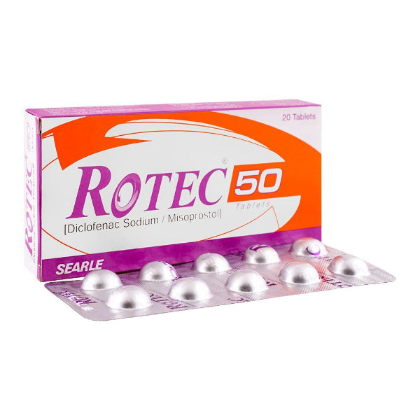 ROTEC 50MG+200MCG TAB