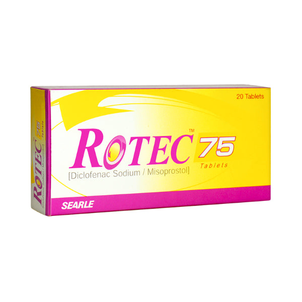 ROTEC 75MG+200MCG TAB
